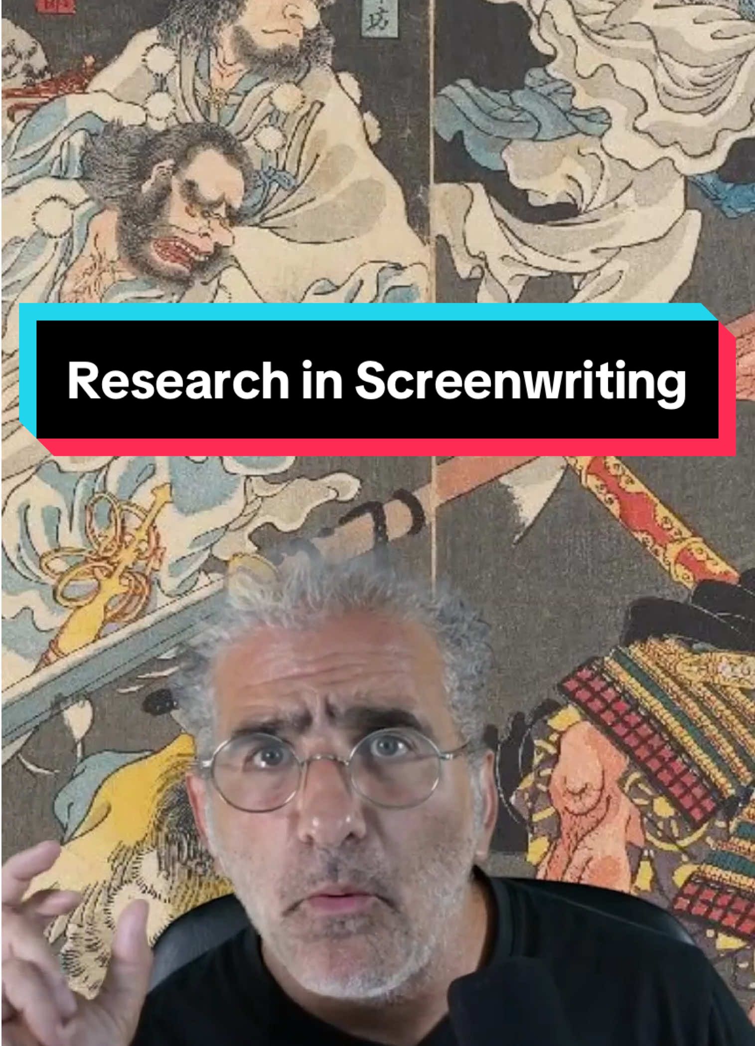 Research has a role BUT it is not everything for the storyteller. Engaging in the process of writing can lead to deeper truths than a comprehensive research project - which, btw, is a great way to procrastinate what matters most for us writers: WRITING! #kpopdemonhunters #minhwa #derpy #screenwriting #writingprocess 