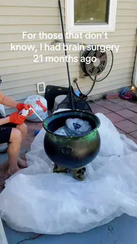 Little by little 😂 #halloween #halloween2025 #brain #brainsurgery 