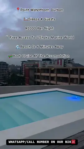 point waterfront durban📍 accomodation#bookings#kwazulunatal#available#sama28#africantravels