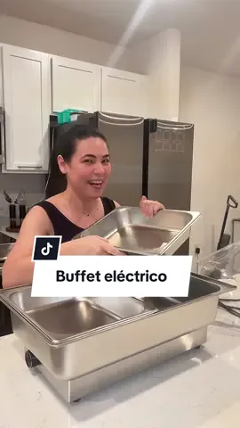 Sirve tu comida caliente como en los hoteles, pero en tu casa 🔥🔥 ideal para fiestas 👌 #buffetemcasa #esencialesdelhogar #partyessentials #kitchengadgets #fallsale 