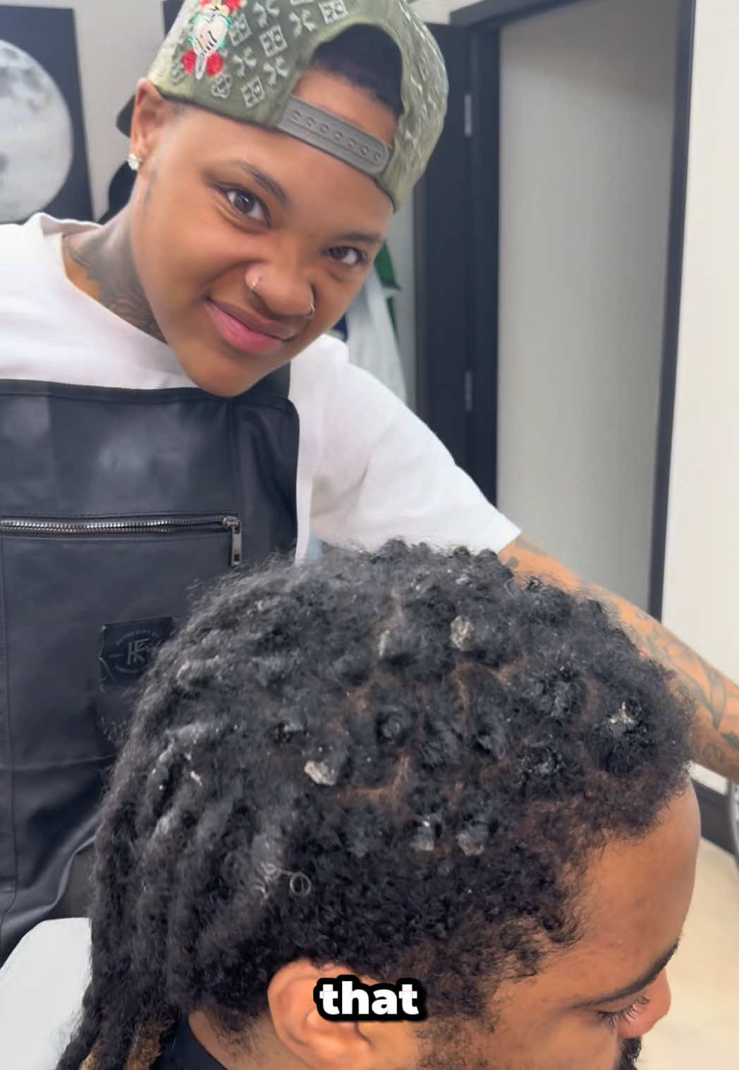 Yall be hating on the natural cuts😒😂😂 use my code: LEGEND for all products from @Rich Roots LLC ❤️‍🔥 #loctransformation #curlytemp #curlyfade #hightempfade #haircuttransformation 