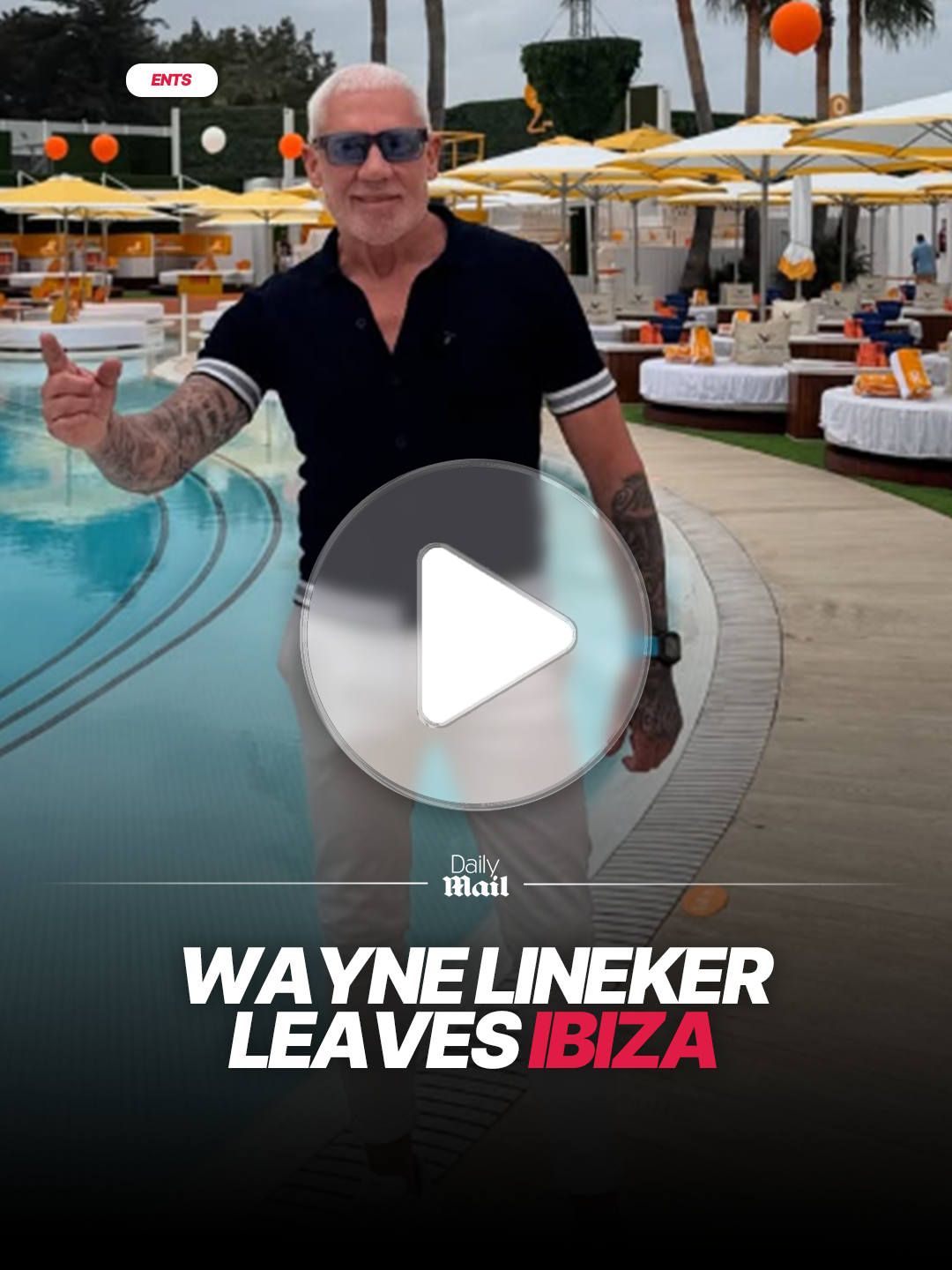 Wayne Lineker has officially left Ibiza, he announced on Sunday, as he admitted the party lifestyle makes him 'miserable' now that he is sober. The O Beach owner, 63, who is the brother of footballer and broadcaster Gary Lineker, made the announcement on Instagram.   The famous party man revealed last month that he is two months sober after secretly entering rehab earlier this year.  Now, Wayne has revealed that it is no longer possible to stay in Ibiza while living a sober lifestyle and has made the decision to leave the island - and his club - as he 'needs a little more time to heal'. #waynelineker #ibiza #obeach #garylineker #sober