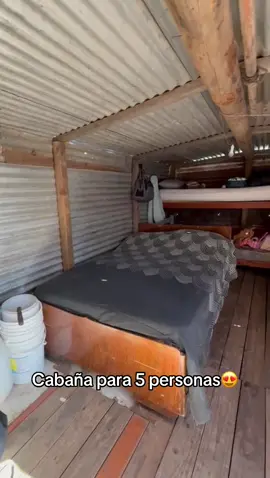 Cabaña para 5 personas!!! 3401416781📲#fyppp #viraltiktok #rio #paratii 