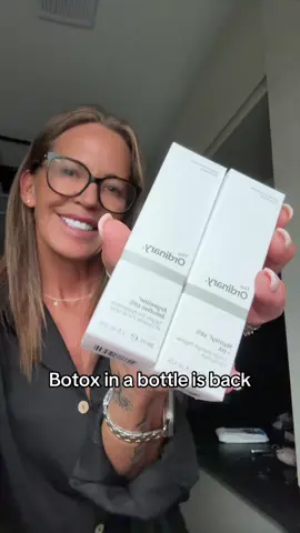 #botox #botoxinabottle #theordinary #itsback 