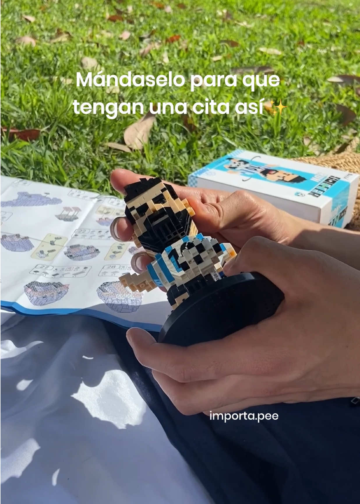 Mándaselo para que tengan una cita así ✨🧩 Armables disponibles en el enlace de nuestro perfil 🔗 #date #legodate #lego #legos #armables