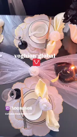 @voghion_global Neu 🍵🍵🪆Ceramic Dinnerware Set：🍵🍵🪆 . . 🆔:30080508 . . .  —【30 € bezahlen, 300 € Vibes erhalten】 —【Code [HA10A]: 10 EUR Rabatt auf Bestellungen über 10,1 EUR】 —【Code [HA16A]: 16 EUR Rabatt auf Bestellungen über 80 EUR】】 . . Ich total begeistert von der Qualität 🤩🤩🤩 . . . . @voghion_global :#voghion #voghion #voghionapp