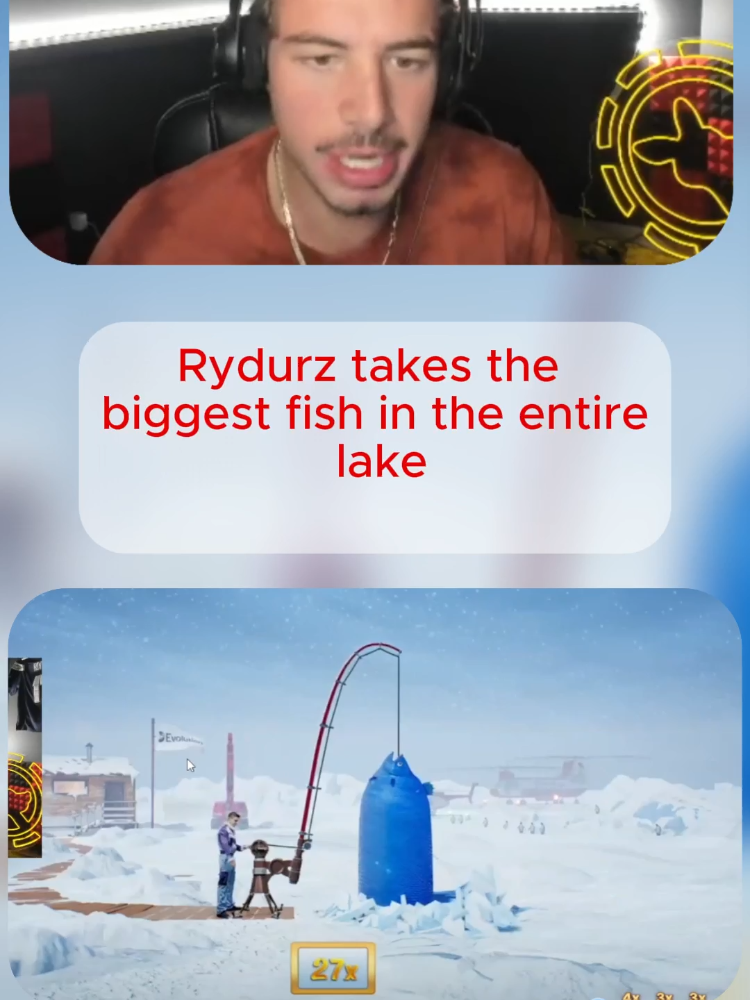 Rydurz takes the biggest fish in the entire lake #foryou