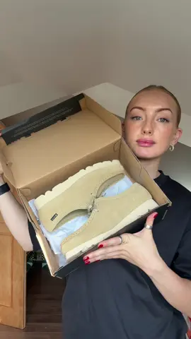 Wallabees over a fridge for me.  #fyp #wallabees #clarksoriginals #clarkswallabees @Clarks Originals 