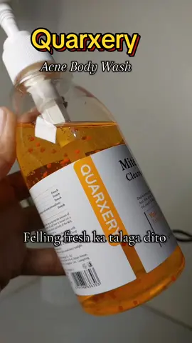gagaan pakiramdam mo dito sa body wash na to.. meron pa cooling effect  #bodywash #bodycare #quarxery #skincare 