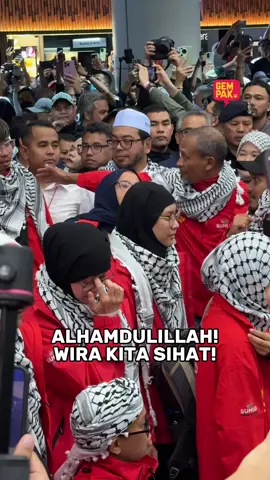 #GempakLive: Alhamdulillah semua selamat dan sihat! Semoga Allah merahmati mereka semua wira Global Sumud Flotilla kita 🫶🏻