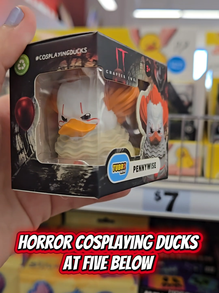 Spooky cosplaying ducks can be found @Five Below  #horrortok #horror #cosplayer #cosplaying #fivebelow 