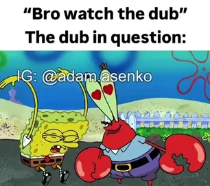 Another silly SpongeBob dub #anime #voiceactor #spongebob