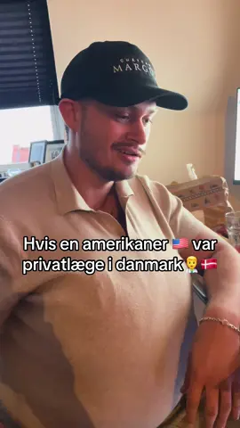 Hvis en amerikaner 🇺🇸 var privatlæge i danmark👨‍⚕️🇩🇰 #amerikaner #dansktiktok #fordig #humor #fyp 