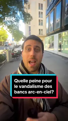 Ce week-end encore, des bancs aux couleurs de la diversité ont été recouverts de peinture blanche à Lausanne. Certains se sont même filmés en train de le faire, revendiquant leur geste sur TikTok. Face à ces dégradations, la Municipalité a déposé plainte et annoncé le remplacement des bancs. Mais que risquent vraiment les auteurs? Une professeure de droit pénal de l’Université de Lausanne détaille les peines encourues pour ce type d’actes. #lausanne #lgbt #inclusion #droitslgbt #blick