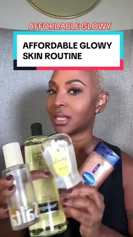 AFFORDABLE GLOWY SKIN ROUTINE!!! These are all my favorite affordable skincare products for the glowy look! #skincare #bodyglow #glowyskin @Saltair Body @NEUTROGENA®️ @Vaseline 