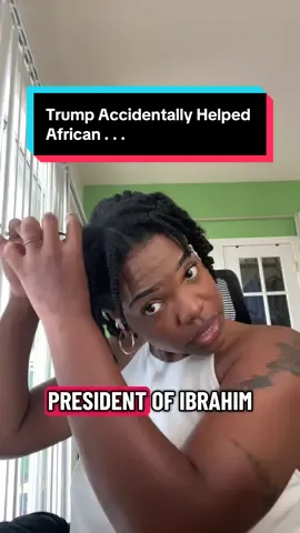 The leader I was watching was Dr. Arikana Chihombori, for Ambassador for the African Union. I encourage everyone who is interested to go look her up. She’s amazing.  #Africa #BlackTikTok #diaspora #racism #africarising 