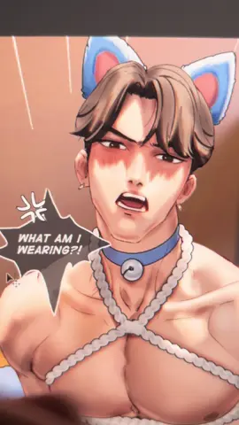 Jinu doesn’t seem to like his new outfit 🤭 #jinu #comic #kpdh #sajaboys #kpopdemonhunters #otome #jinukpopdemonhunters #husbando #comicartist #derpy 