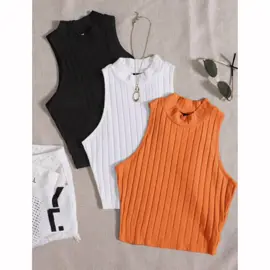 😱🛍️🤩 QUE TAL ARRASAR COM ESSES CROPPED GOLA ALTA? SUPER SOFISTICADO!💅🏻 KIT 3 Cropped Gola Alta Canelado Sem Manga Verão Praia por R$19,99 - R$49,99.  LINK DO KIT: https://s.shopee.com.br/LeQmP2mxH Você pode encontrar o link também: storys e no link da bio!🔗   E não esqueça de seguir para ficar por dentro das novidades🛒🛍️ Aqui você encontra diversas novidades🛍️🤩:https://collshp.com/.achadinhos66?view=storefront #cropped #roupasfemininas #blusas #roupas #fyppppppppppppppppppppppp 