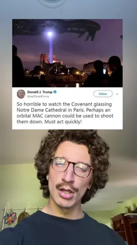 Bro MIGHT be a covenant double agent #trump #Halo #notredame 