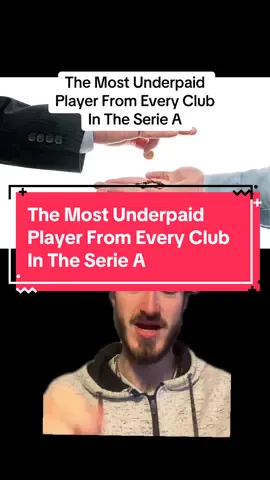 The Most Underpaid Player From Every Club In The Serie A! #football #footballtiktok #seriea #ucl #fyp 