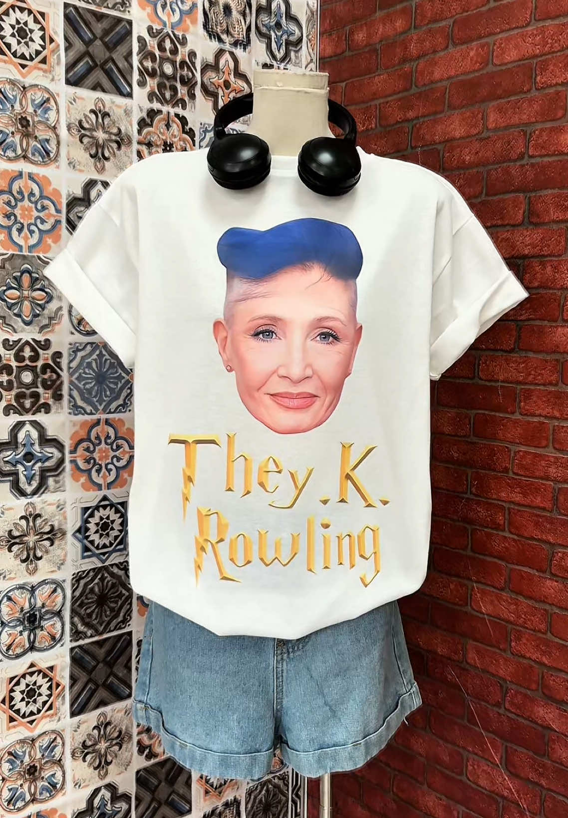 They K. Rowling Shirt #jkrowling #theykrowling #harrypotter #bowenyang #SNL 