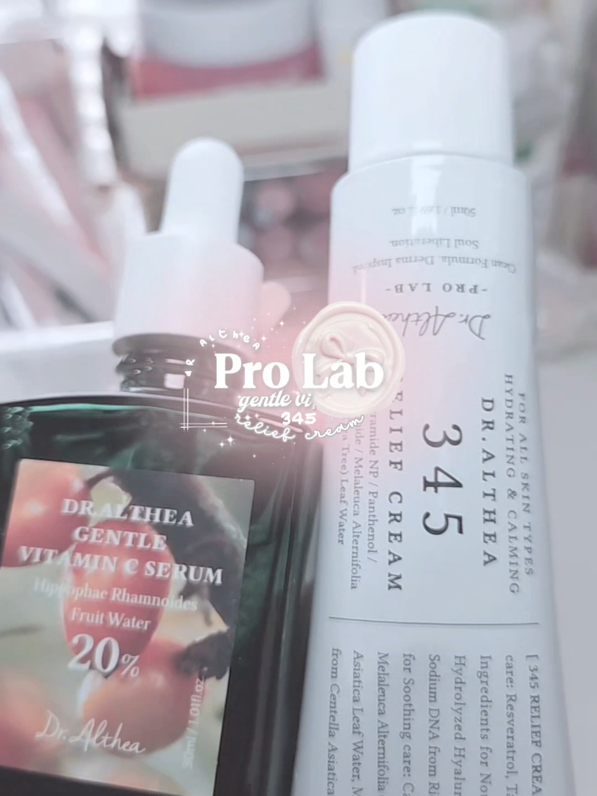 Dr althea cream and vitamin c serum  @Dr.Althea US  #fy #koreanskincare #kbeauty #skincare #dralthea 