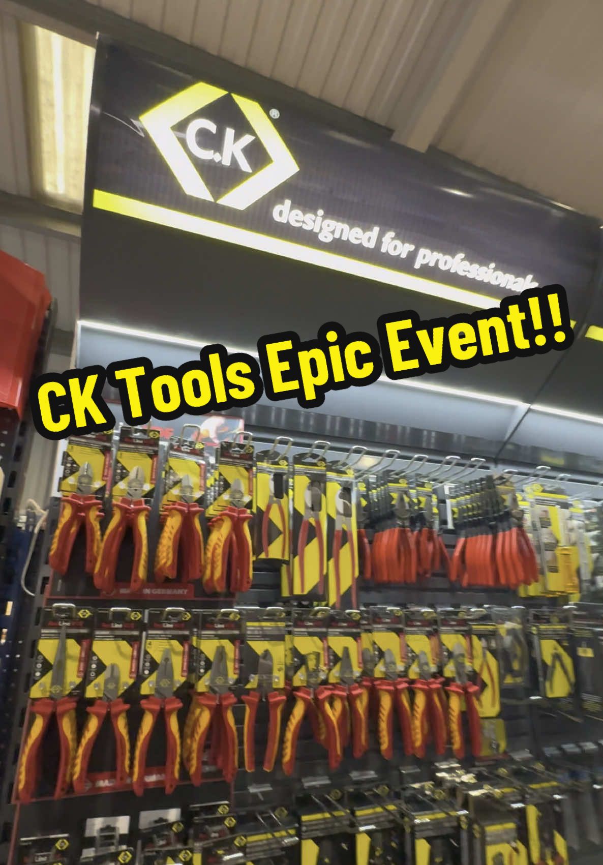 Join me and the team from @C.K Tools for our TIKTOK LIVE Exclusive Event, at 7.00pm onwards 8th October with Mega Tool Deals, New Product Demos, FREE Gifts, GIVEAWAYS, TikTok Discount Vouchers, Q&A and more! Get yourself registered on the link above so you don’t miss a minute of it😁🛠️👍🏻 Only at #Epictools 😉. . . . #ck #tools #live #tool 