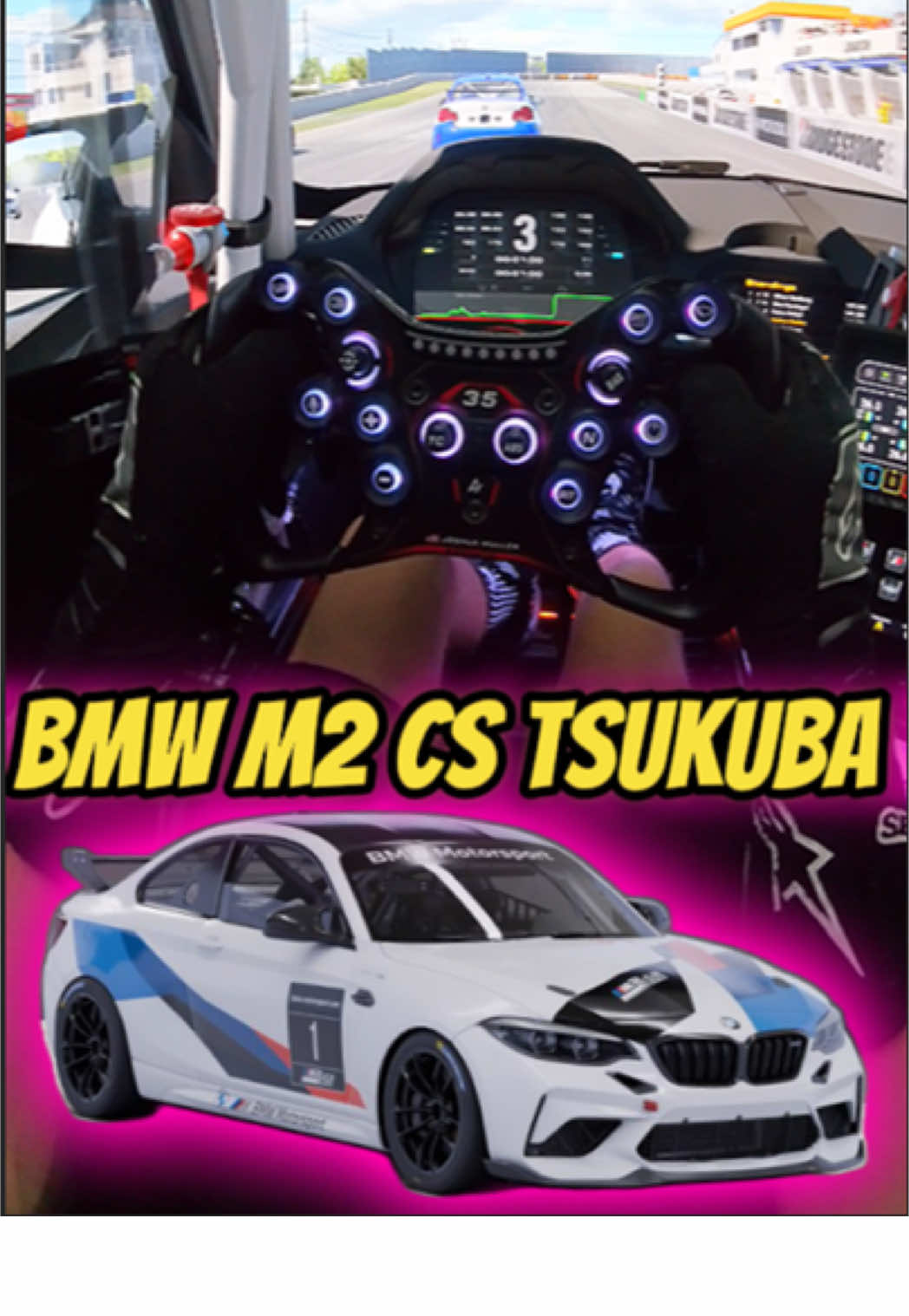 FIGHT FOR PODIUM! | BMW M2 CS | Tsukuba Circuit - iRACING ONLINE