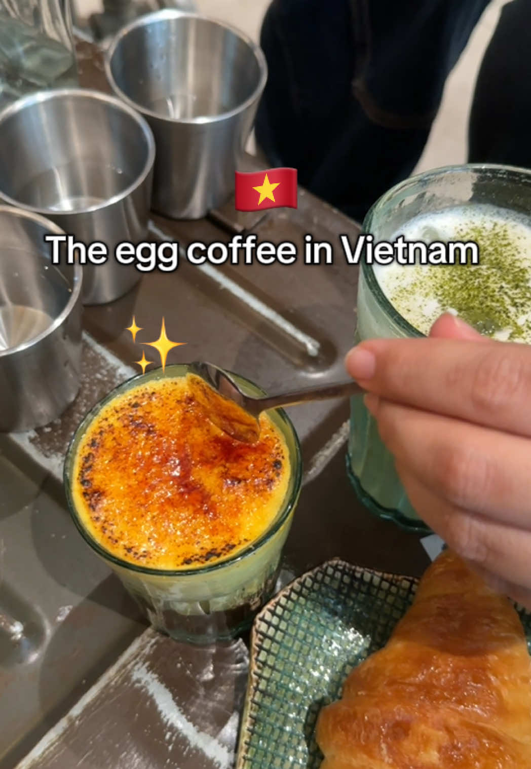 Just tried the egg coffee and it was love at first sip! Rich, flavorful, and totally unique.  The vibe here is amazing—cozy atmosphere and super friendly staff. This hidden gem is a must-visit for anyone craving a standout coffee experience. 📍 PO cafe, 8th floor, The Cafe Apartments, HCN, Vietnam  #pocafe #hochiminhcity #thecafeapartment #vietnam #fyp 