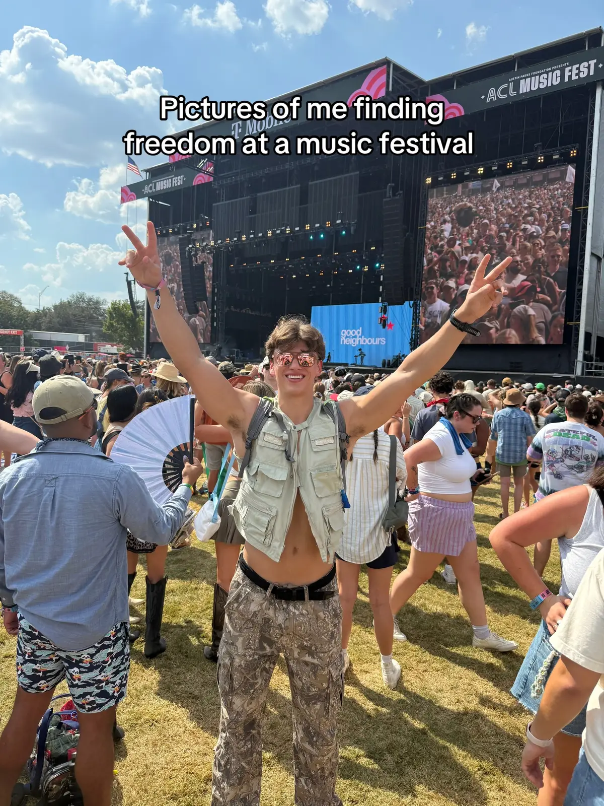 Festival culture with the right people truly is healing to the mind #aclfest #musicfestival #raveculture 