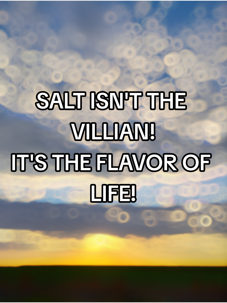 Stay Salty Y'all 😆 #saltedbygenx #health #celticseasalt #fyp