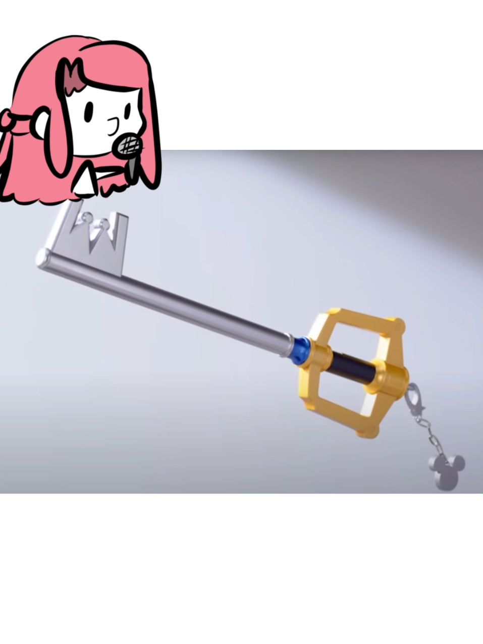 disney key vs KEYBLADE!?  I know what I'd rather get 🙂‍↕️ #kingdomhearts #keyblade #animenews #videogame #disney 