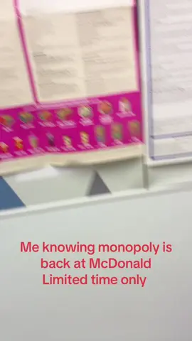 #mcdonalds monopoly limited time only come get it before it’s gone 