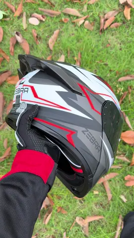 ZEBRA A113🔥🔥🔥 New modular comprehensive helmet, new colour design🤩#helmet #fpy #tiktokshop #motorcycle #ZEBRA 
