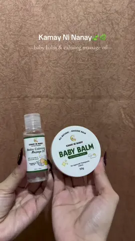 Kailangan mo nito pag may ubo at sipon si baby 👶 @Kamay ni Nanay  #kamayninanay #kamayninanaycalmingoil #babybalm #babyneed #viral 