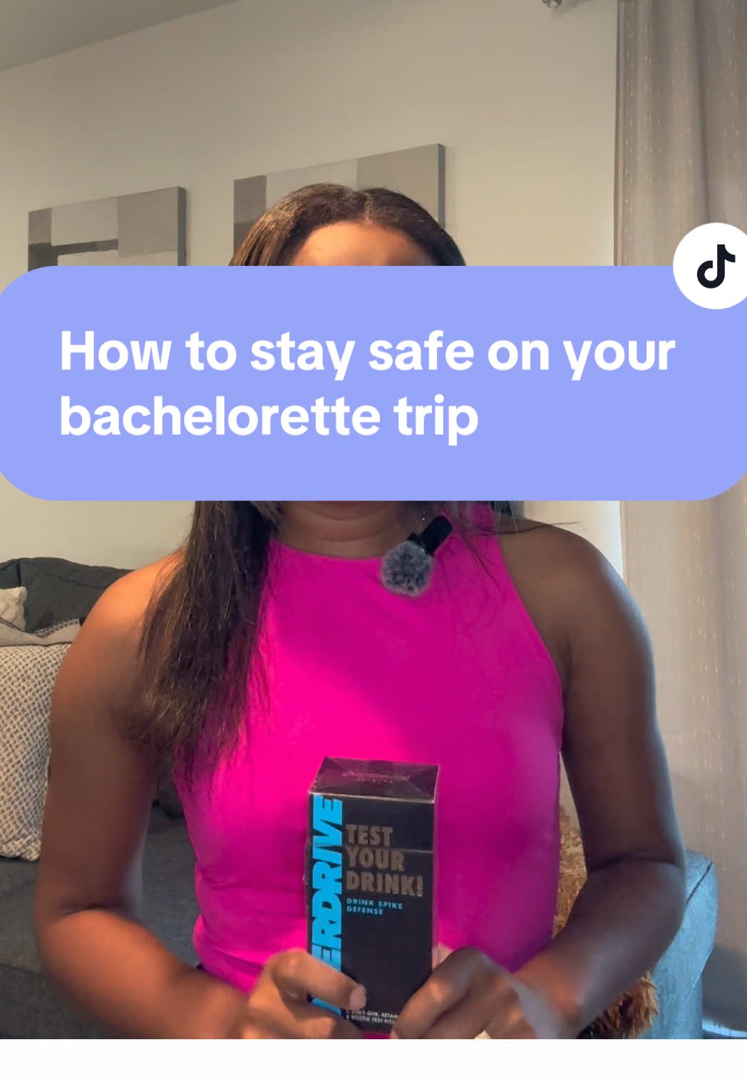 Don’t let anyone spike your drink — stay safe in seconds! #OverdriveDefense #SafetyFirst #bachelorette #bride #wedding 