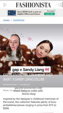 gap just announced their latest collab with Sandy Liang 🎀 here’s everything I’m eyeing @Gap #gap #sandyliang #fallfashion #fashion #greenscreen 
