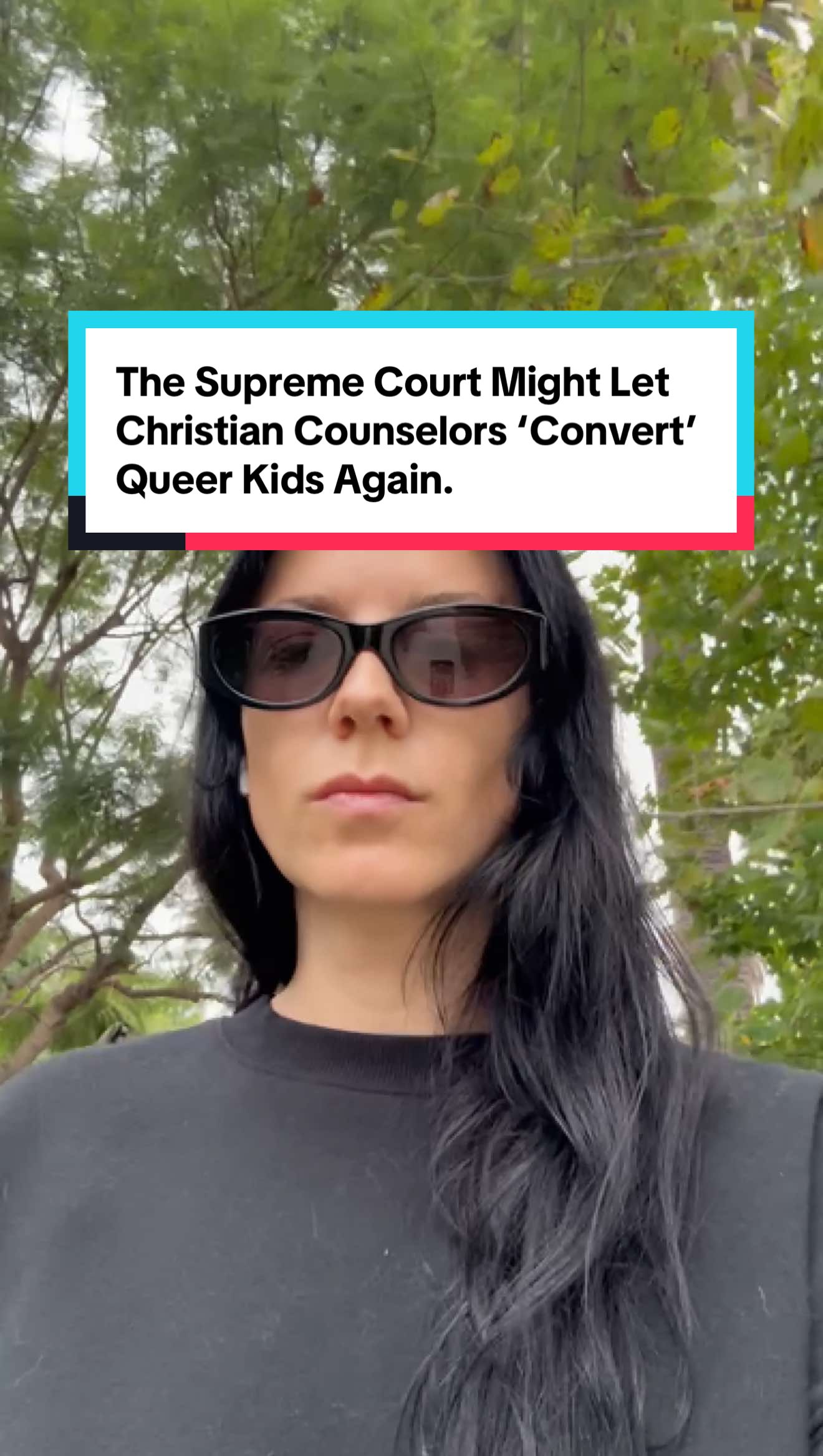 Anyone this obsessed with converting the gays should be the ones in therapy right now. Get help or get a life. #lgbtqia #gay #wlw #lesbian #trans 