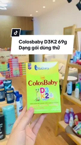 Chuẩn bị đi sinh em bé có thể sử dụng Colosbaby D3K2 dạng gói tiện lợi đây ạ! #colosbaby #viral #fyp #mevabe #ankinehanoi 