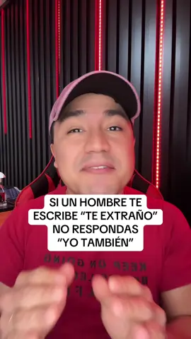 Si un hombre te escribe “Te extraño” respóndele esto… #gustavomoses #consejosdeamor #consejosparamuejeres 