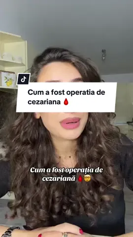 Experiența mea cu operația de cezariană. Intervenția în sine a decurs bine, dar recuperarea… pentru mine a fost grea. Am avut dureri mari, dar menționez că sunt o persoană foarte sensibilă, cu rezistență aproape zero la durere 😅 Asta nu înseamnă că va fi la fel pentru toată lumea! Fiecare corp e diferit, fiecare naștere e diferită. Nu vreau să sperii pe nimeni, doar să împărtășesc cum a fost pentru mine 💛. 