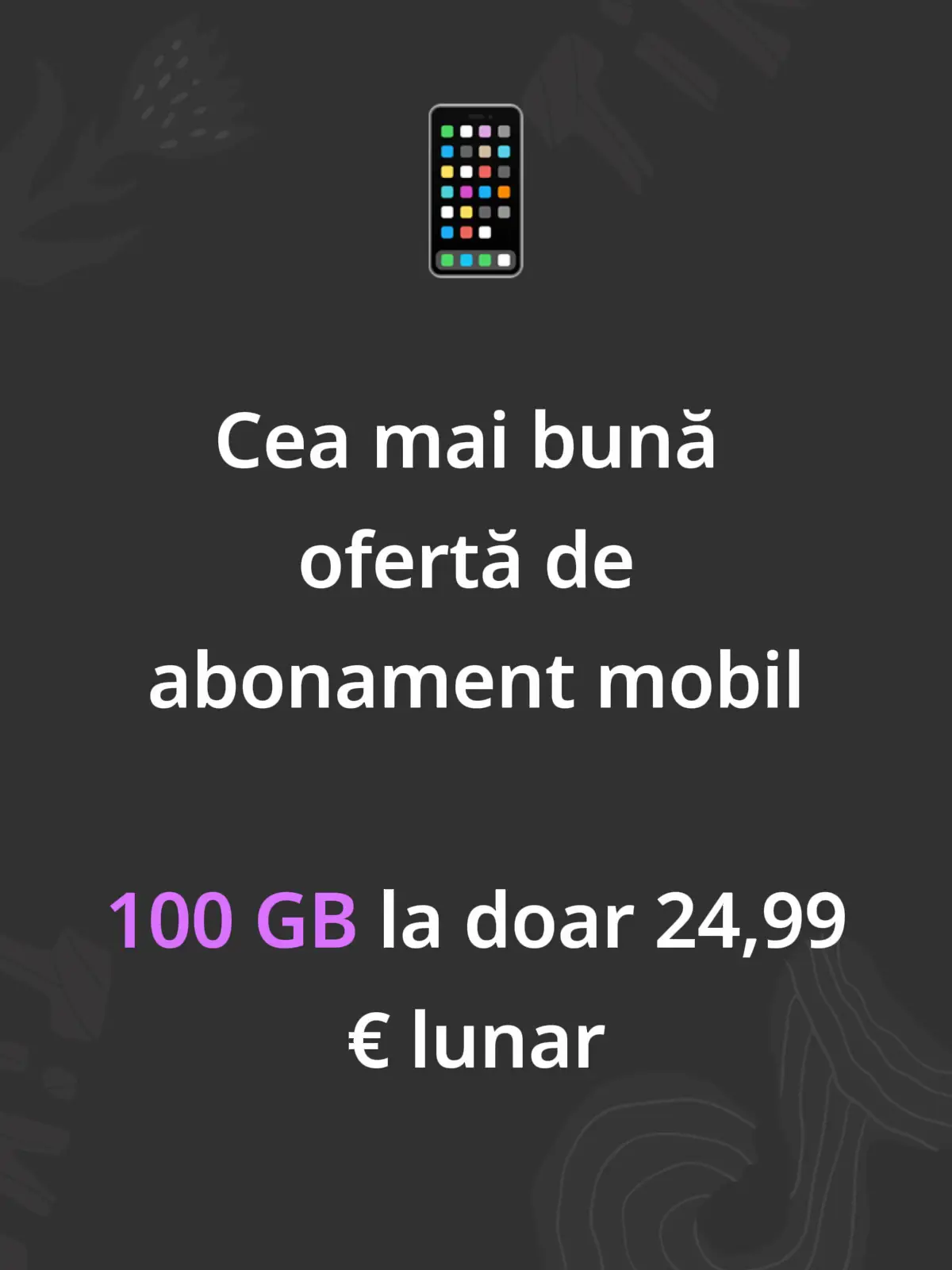 Nu rata oferta📲