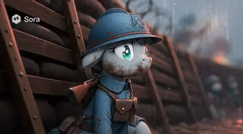 Ну, а почему бы и нет? #pony #mylittlepony #mlp #пони #майлитлпони #млп #перваямировая #франция #sora #sora2 #нейросеть #equestrian #equestria #эквестрия #equestriaatwar #eaw #аквелия 