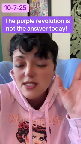 The purple revolution is a no go