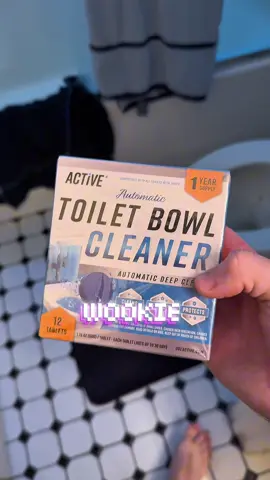 Honestly glad the toilet is clean now #active #toiletcleaner 