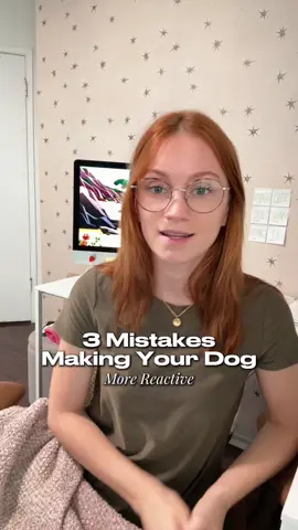 3 Mistakes you can stop making with your reactive dog right now These are mistakes I see dog owners make all of the time that are holding back their dogs training. Ready for the fast track? I have the blueprint to your dogs reactivity and I would love to share it with you. Check out my 90 Day Mentorship Program on my profile to learn more.