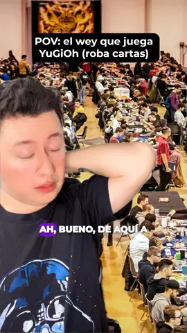 POV: el wey que te roba la carta de Yu Gi Oh #humor #comedia #parodia #pov #yugioh