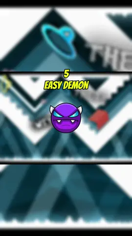 5 Easy Demon 🗣️  #geometrydash #geometrydashmemes #geometrydashdemon #maurigd #geometry 