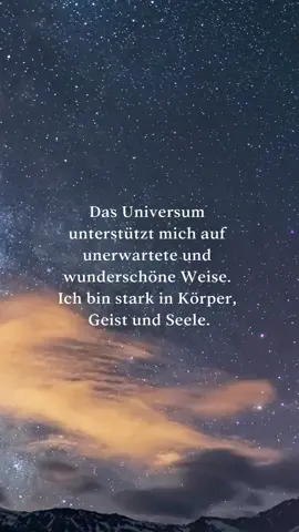 Das Universum unterstützt mich auf unerwartete und wunderschöne Weise. Ich bin stark in Körper, Geist und Seele. 🎯 Kennst du das? Du willst positiv bleiben, aber der Alltag lenkt dich ab? Die HighEnergyMind App erinnert dich sanft an deine Ziele und Träume - mit liebevollen Push-Nachrichten voller Kraft und Inspiration. 💝 Lass dich von positiven Gedanken durch den Tag tragen! Link im Profil 🌟 #highenergymind #gesetzderanziehung #affirmationen #bleibdran #positiveenergie #persönlichkeit
