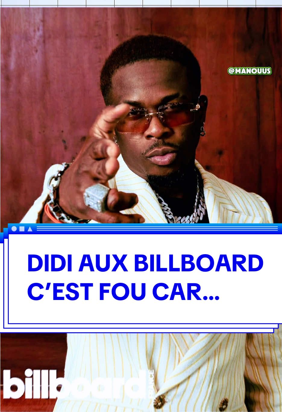 Didi B Billboard Good Vibes Zinoleesky classement Billboard US Afrobeats premier ivoirien. Didi B vient d’entrer dans le Billboard et c’est historique. Le Billboard c’est le classement musical le plus regardé au monde. Son morceau “Good Vibes” avec Zinoleesky a réussi à se hisser à la 27ᵉ place du Billboard U.S. Afrobeats Songs, aux côtés de stars comme Rema, Tyla et Burna Boy. #DidiB #GoodVibes #Billboard #Afrobeats #USAfrobeats  Le secret derrière l’entrée de Didi B et ‘Good Vibes’ dans le Billboard Afrobeats